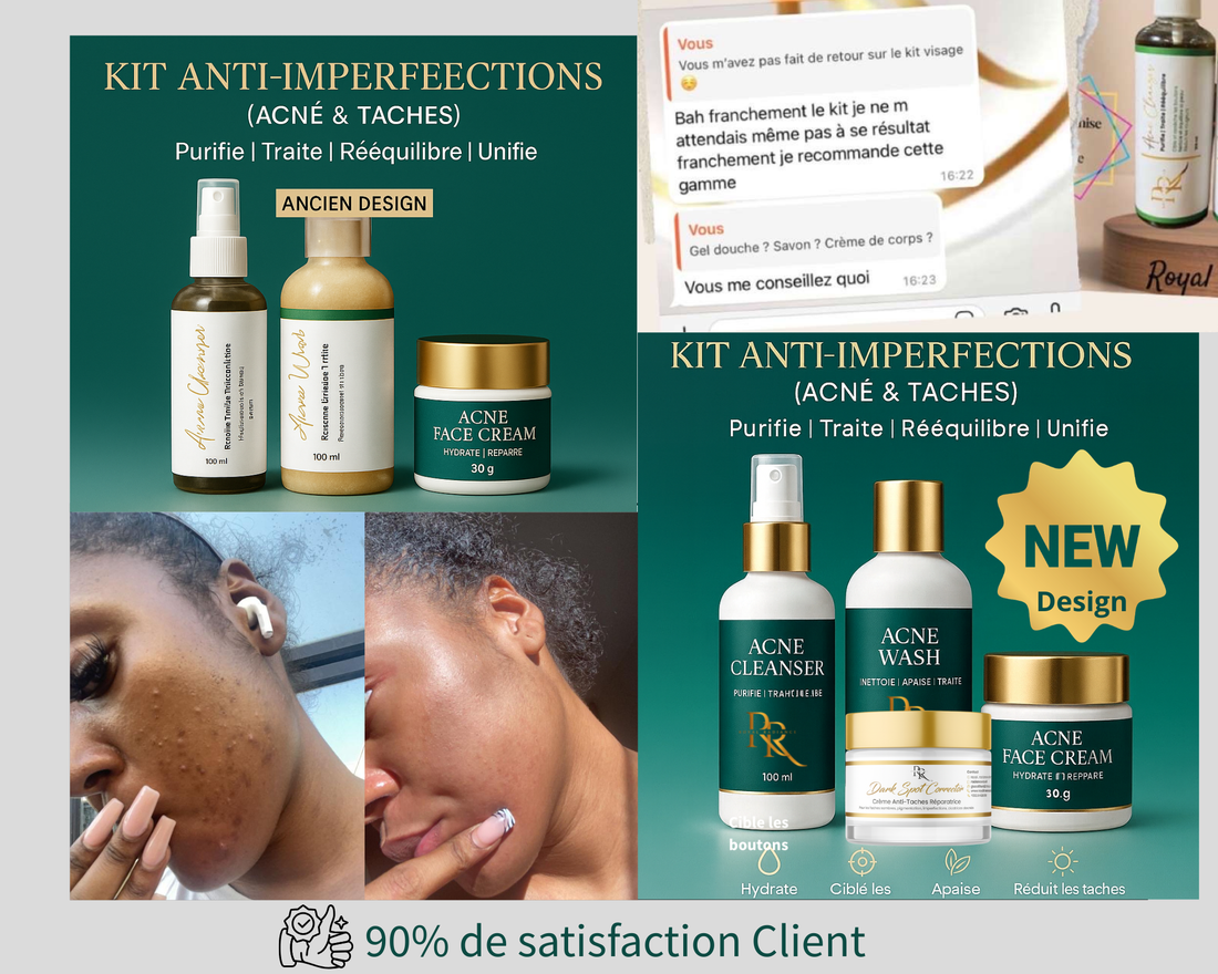 KIT ACNE & TACHES - Acne & Dark Spots Set