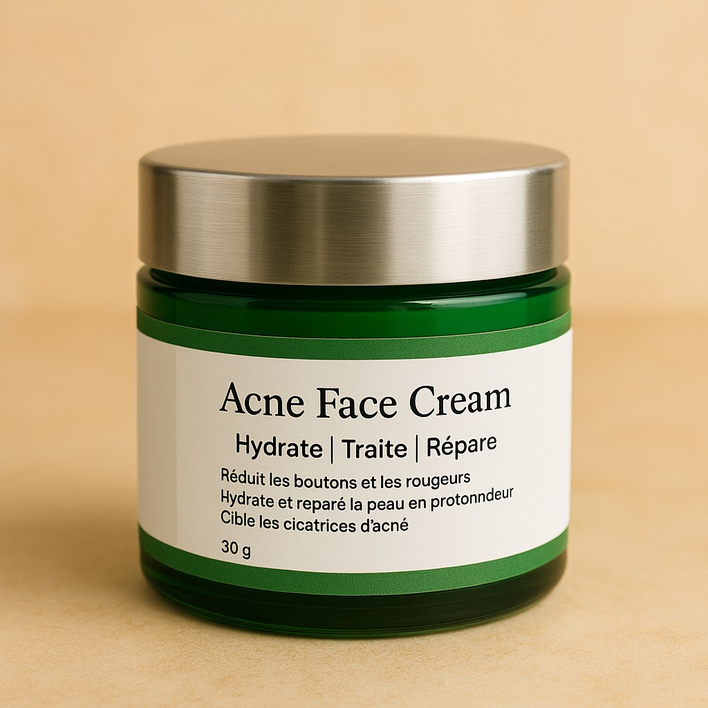 ACNÉ FACE CREAM | crème de visage spécial boutons & Imperfections