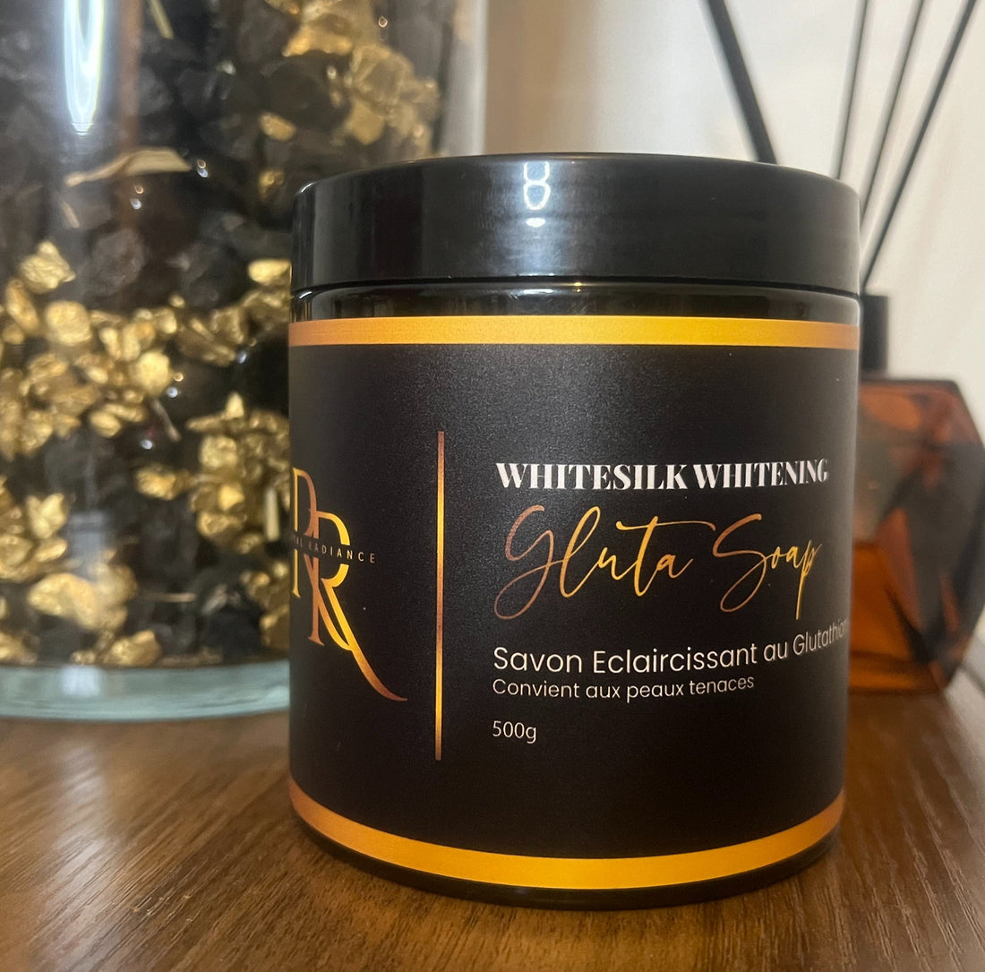 WhiteSilk Gluta Soap - Savon au Glutathion Éclat Intense